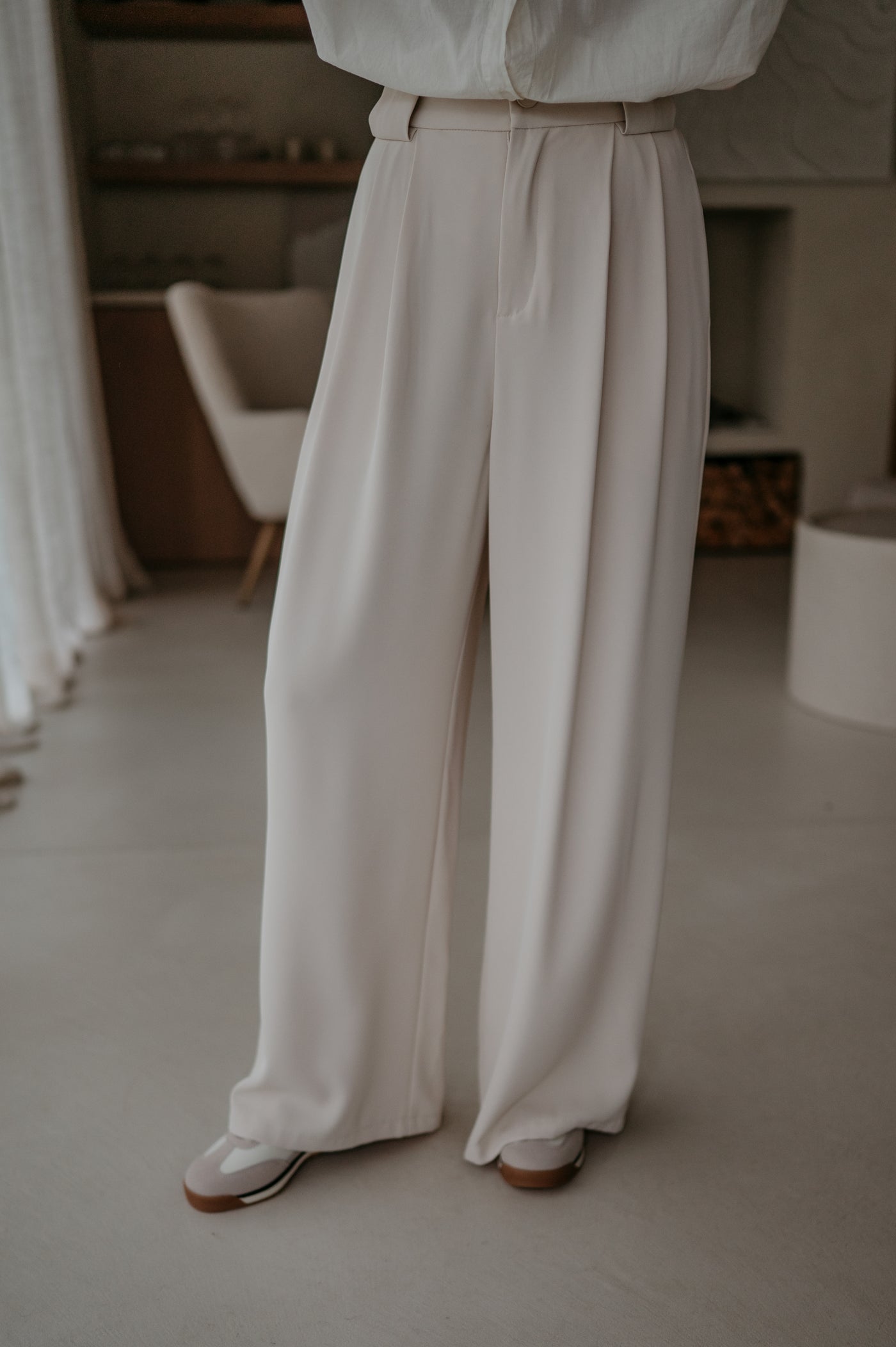 Fiaccola trousers I Beige