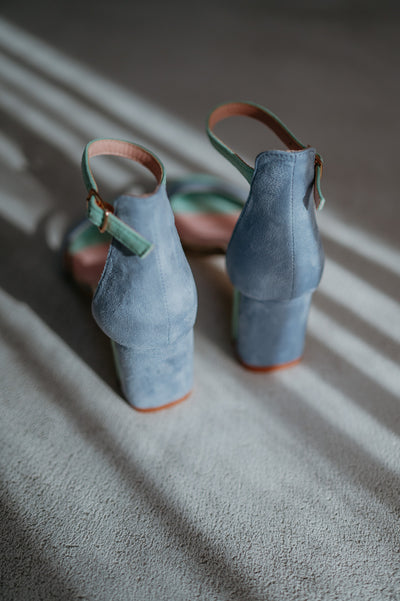 Guglia heels I Blue