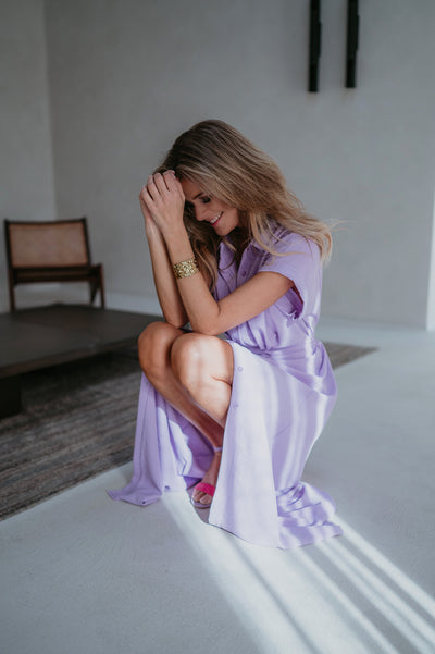 Cognomi dress I Lila