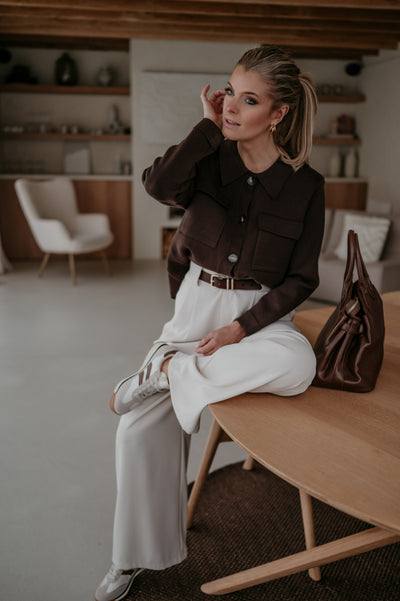 Insomma cardigan I Chocolate Brown