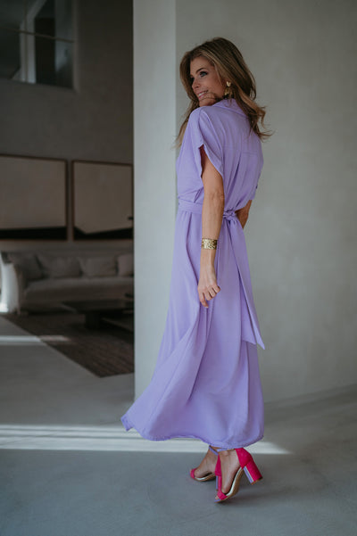 Cognomi dress I Lila