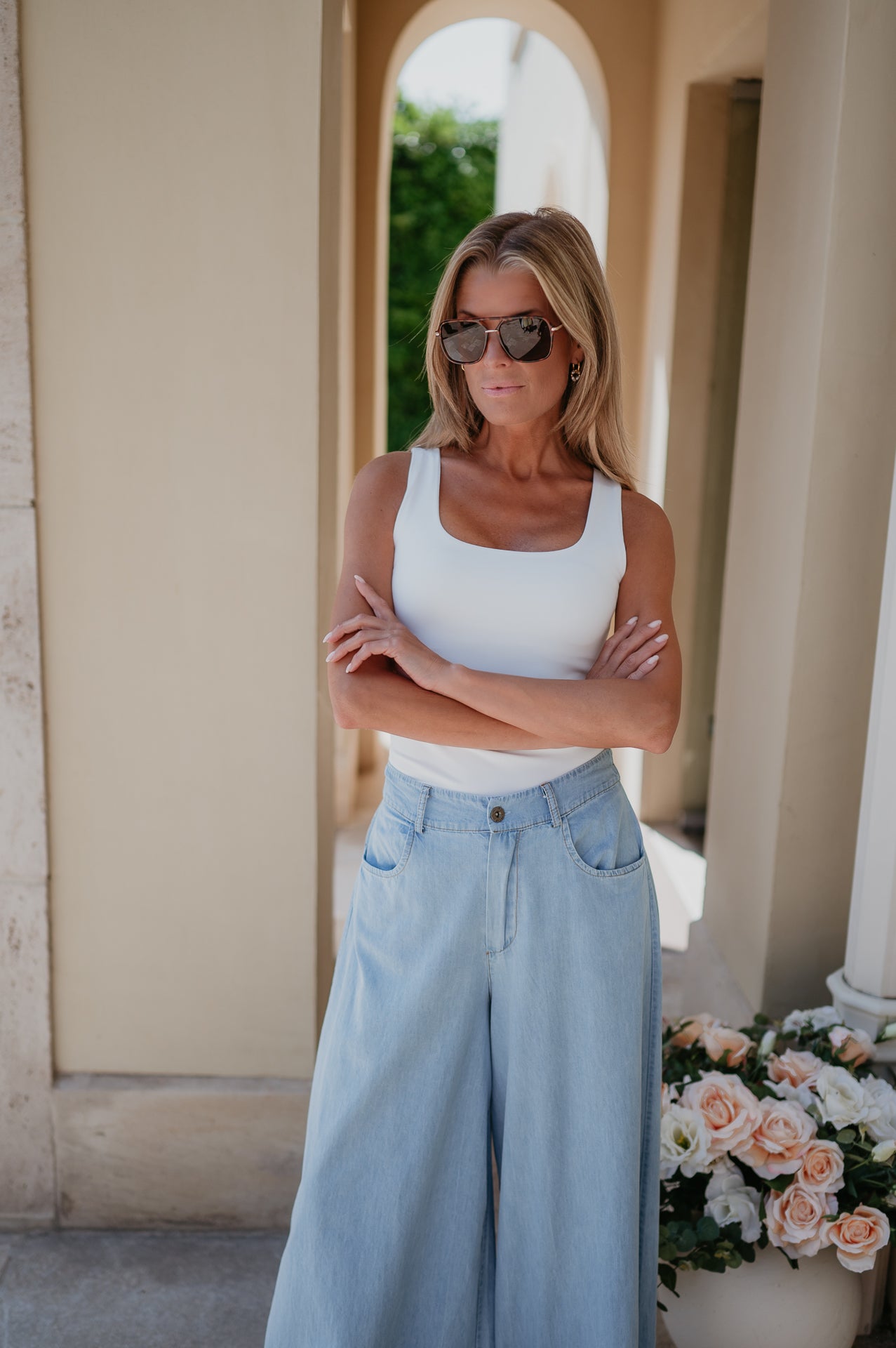 Flettere top I White