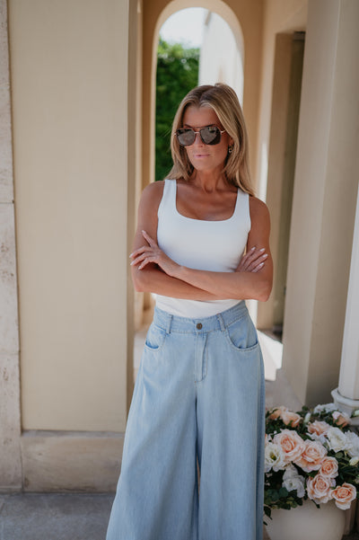 Flettere top I White