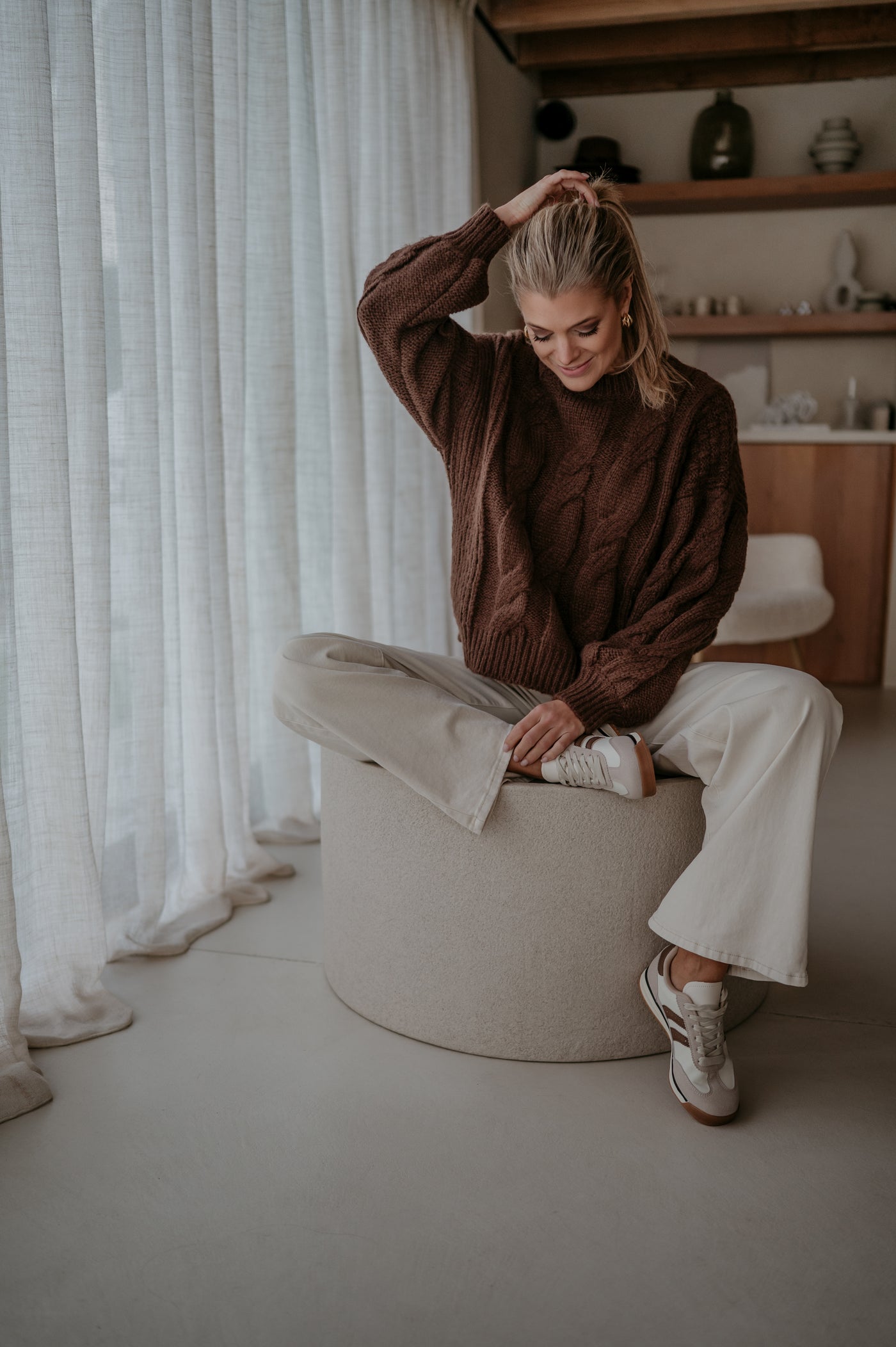 Cullare knit I Chocolate Brown