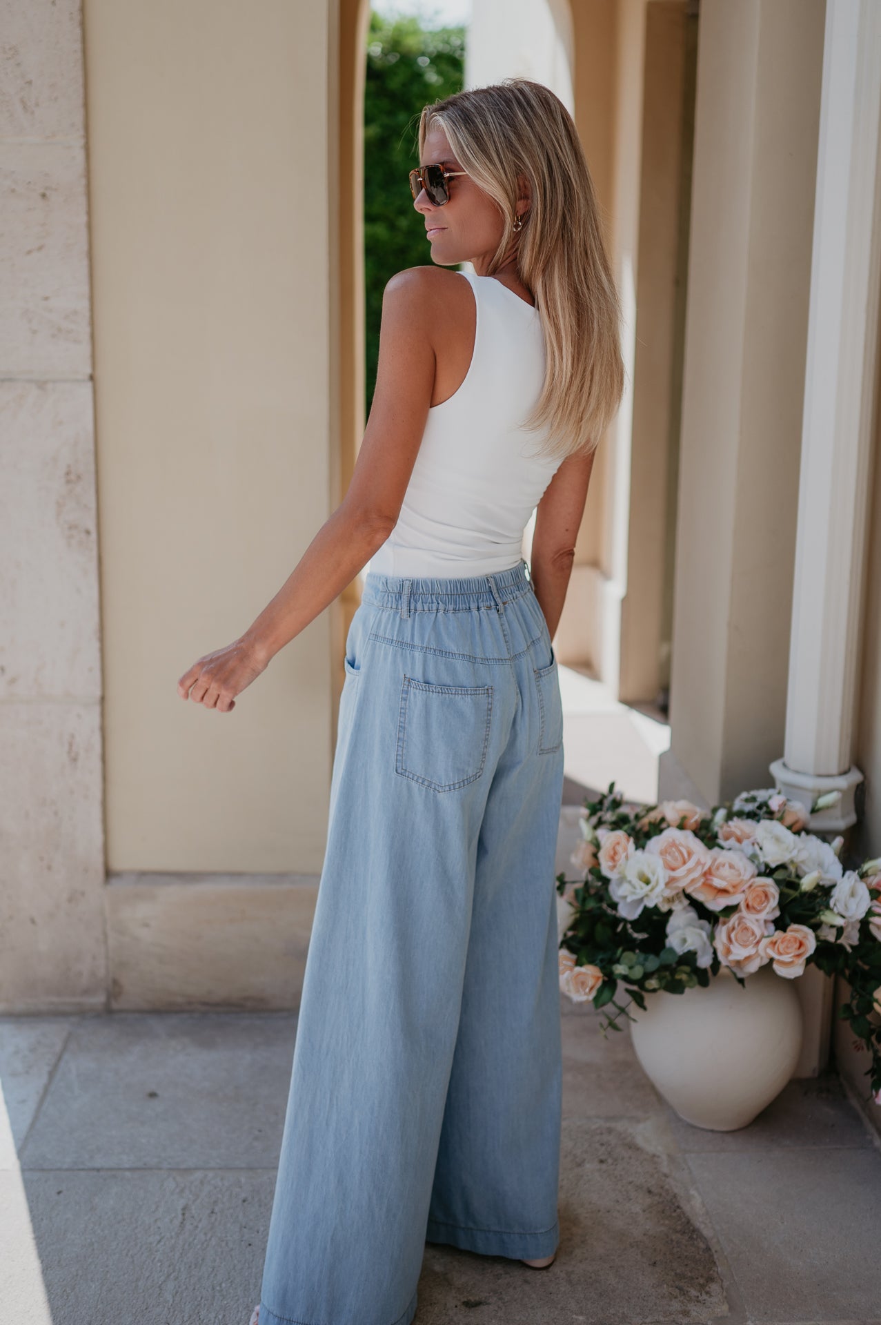 Flettere top I White