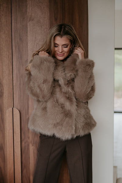Belero jacket I Taupe