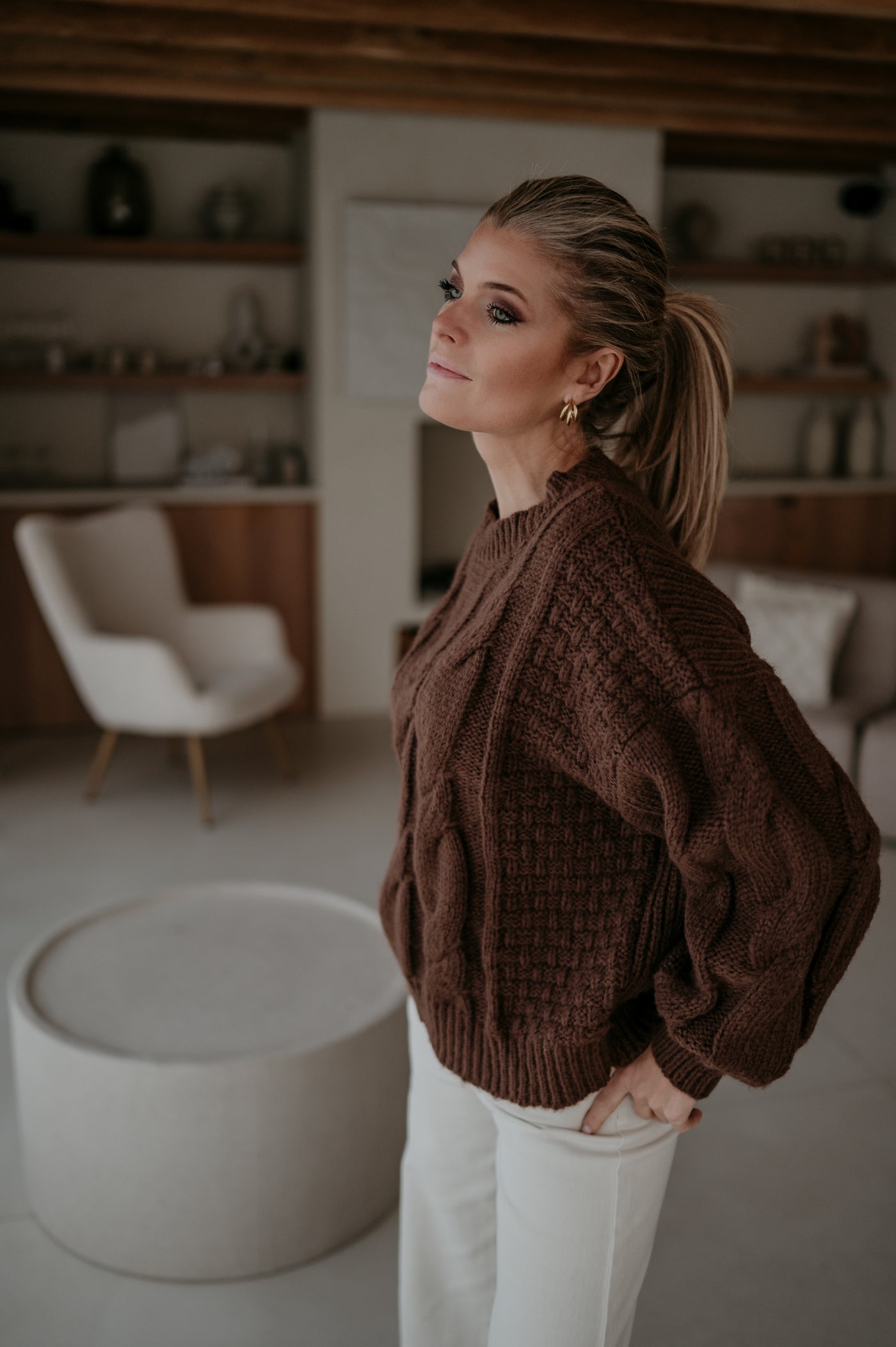 Cullare knit I Chocolate Brown