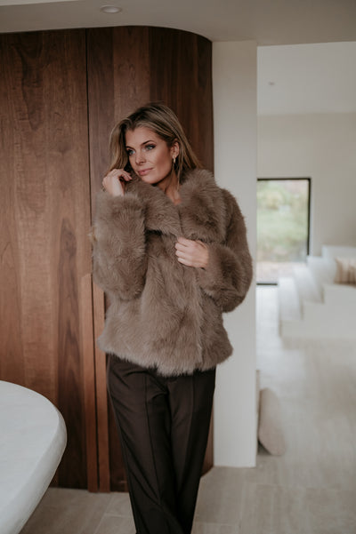 Belero jacket I Taupe