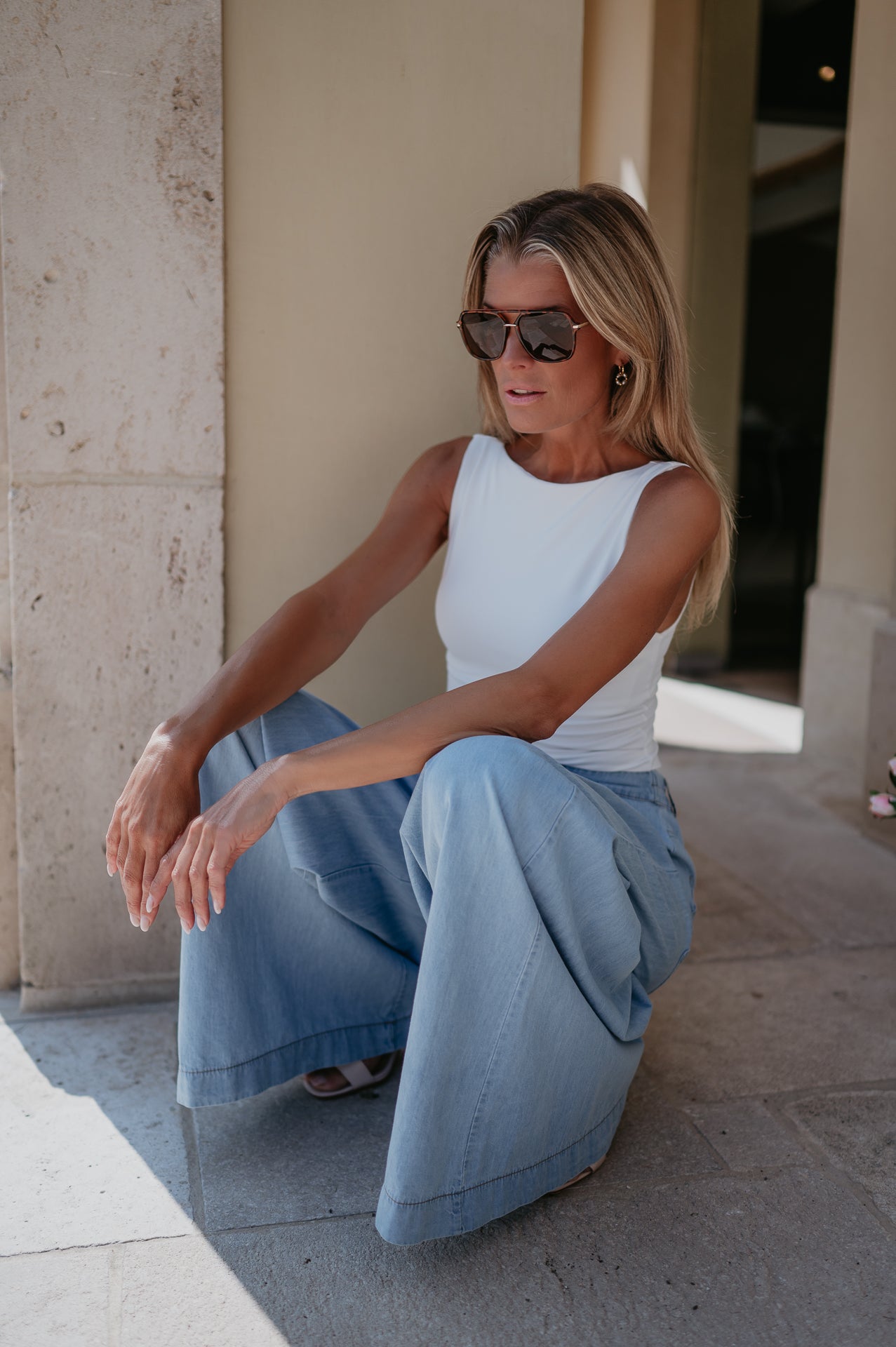 Flettere top I White