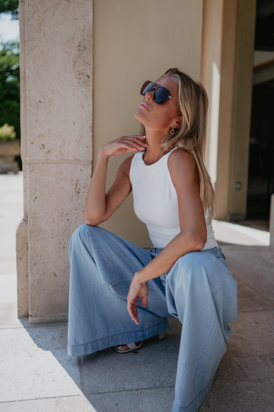 Flettere top I White