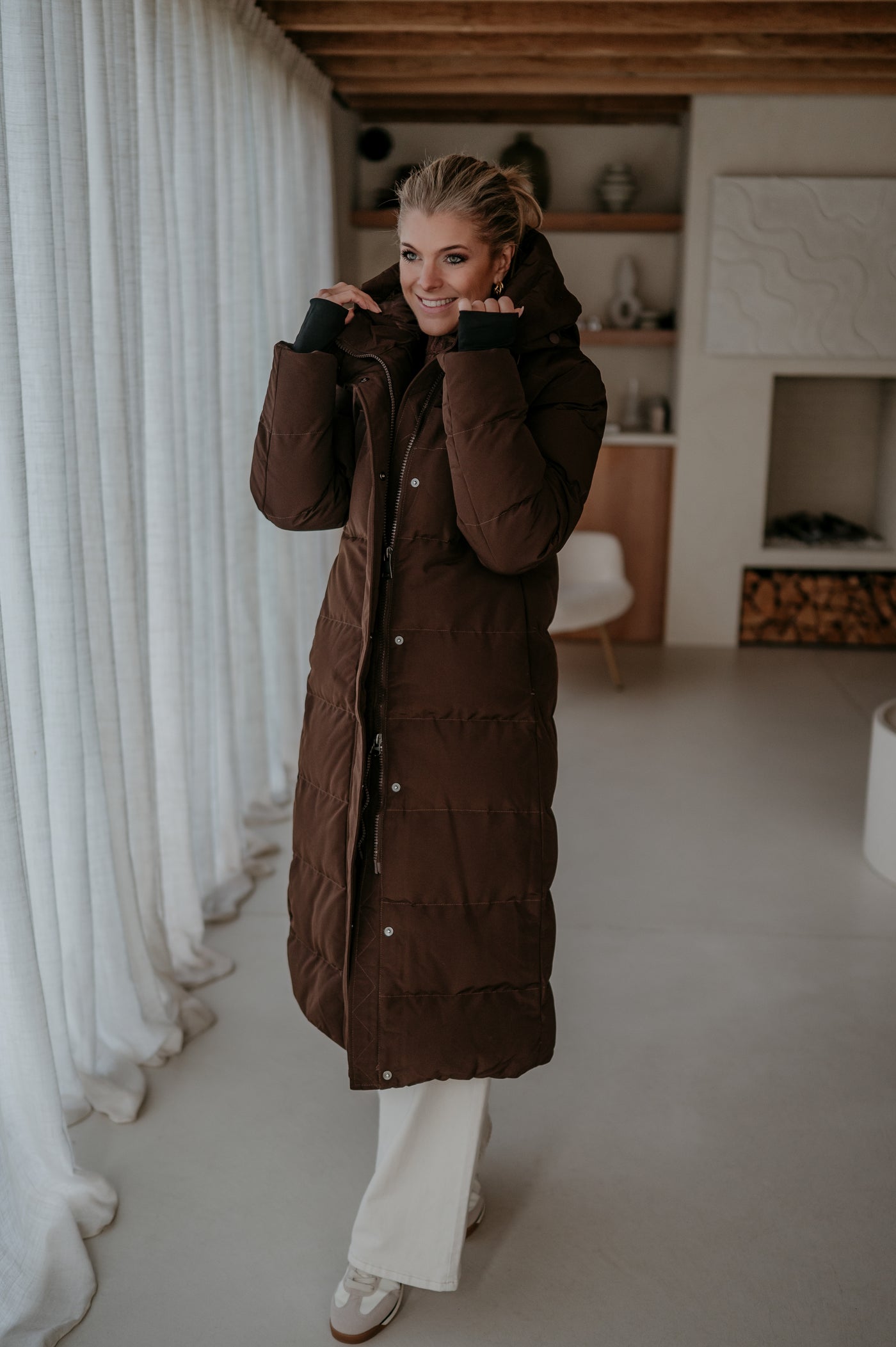 Affabile coat I Brown