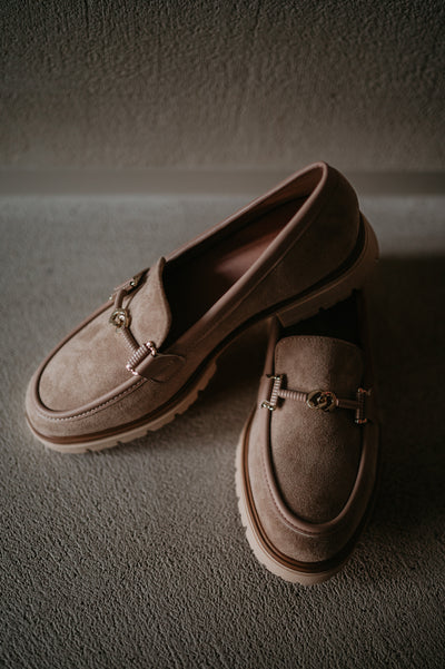 Bicchiere loafers I Taupe