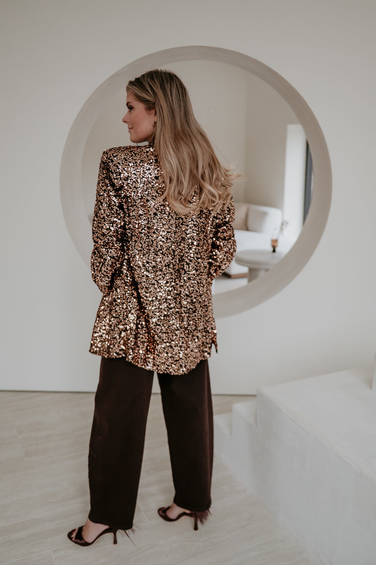 Nito blazer I Bronze