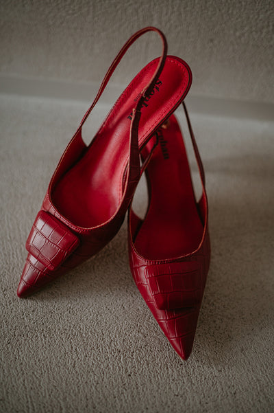 Tornare heels I Red