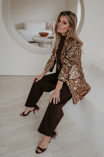 Nito blazer I Bronze