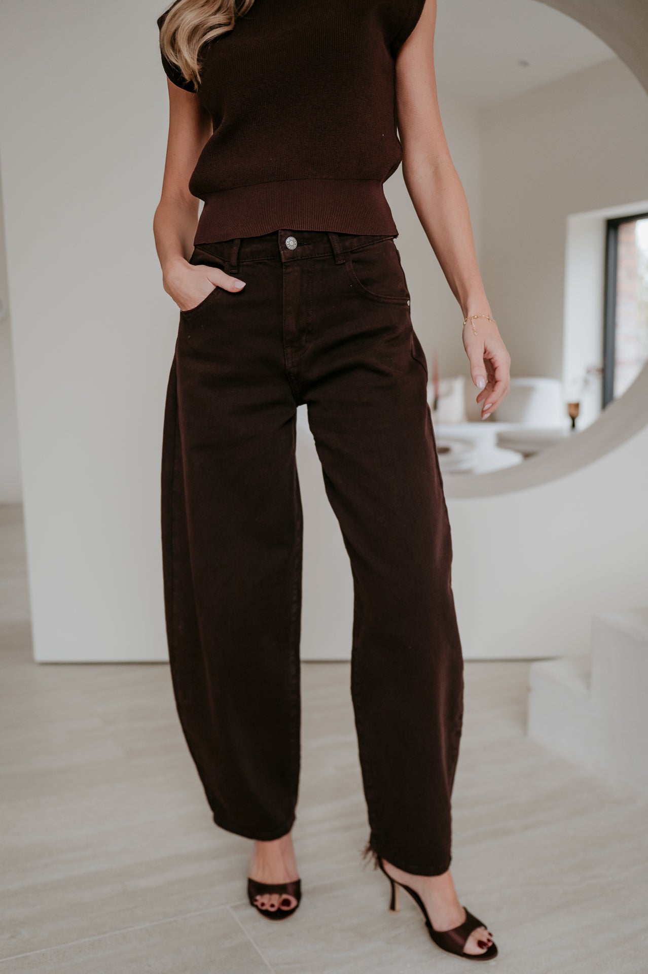 Dovedi jeans I Chocolate Brown