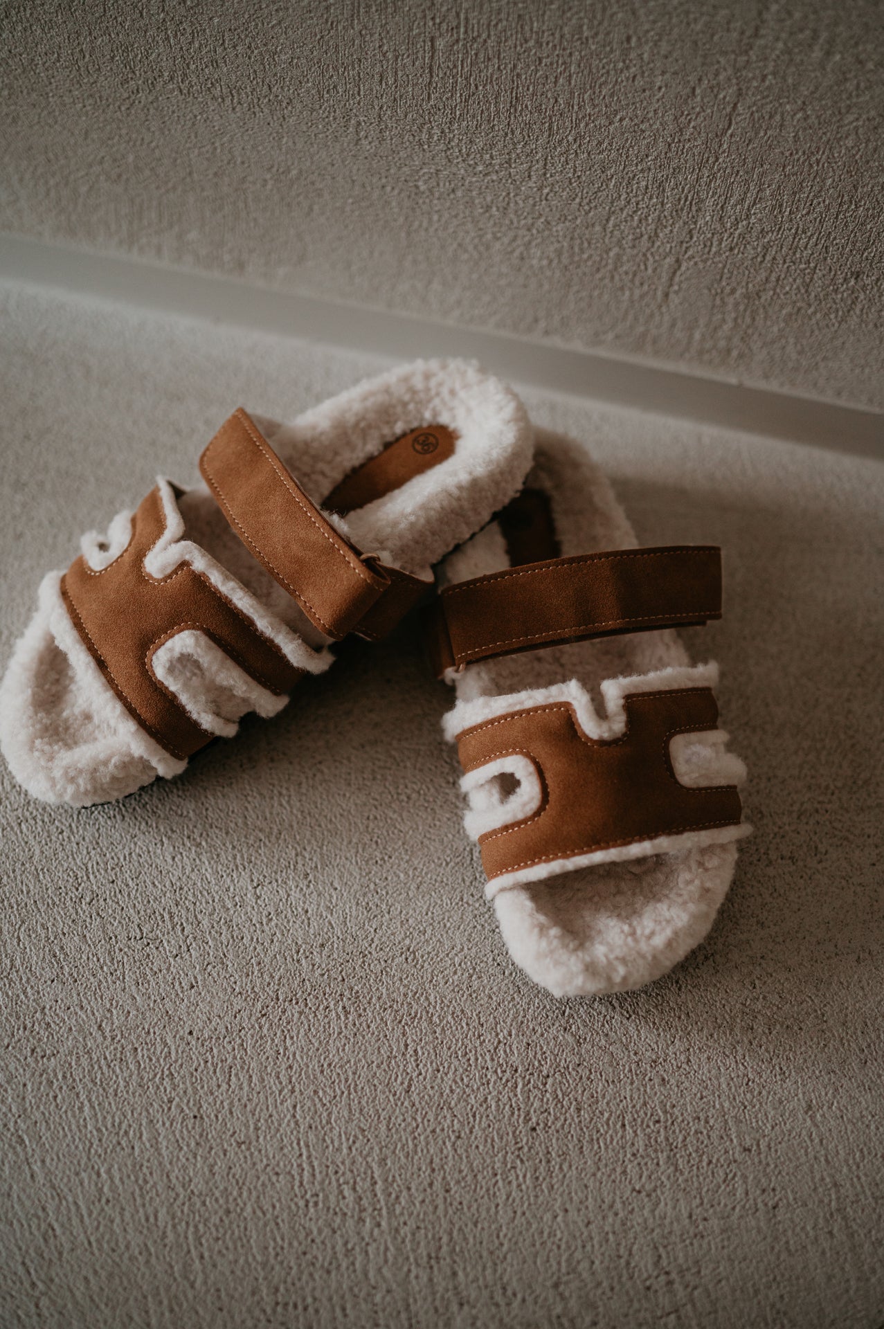 Attimo slippers I Camel