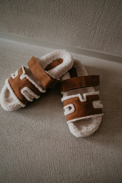 Attimo slippers I Camel