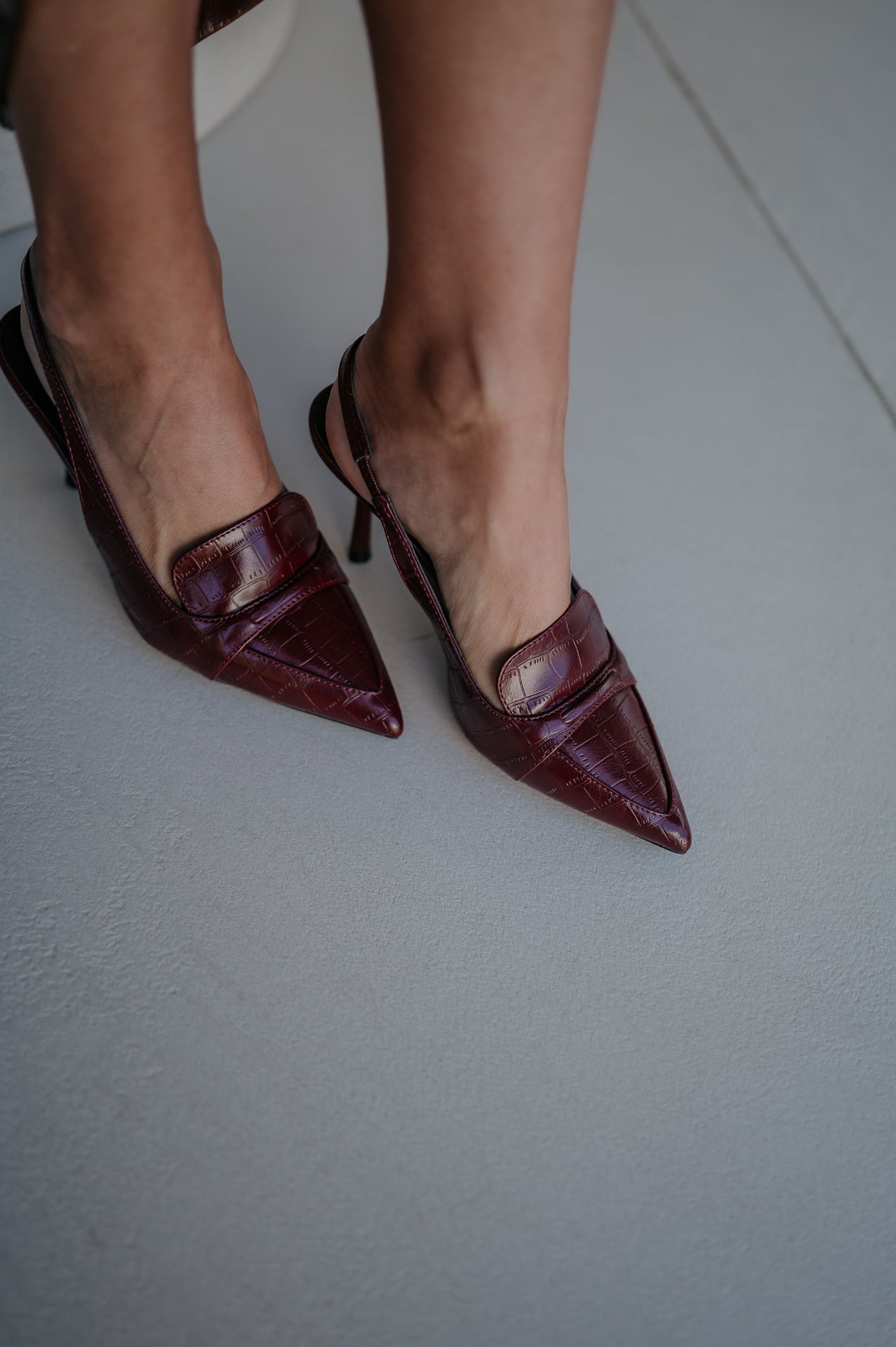 Fioche heels I Bordeaux