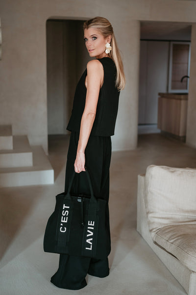 Saziato handbag I Black