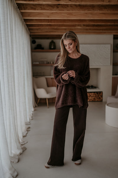 Leggero knit I Chocolate Brown