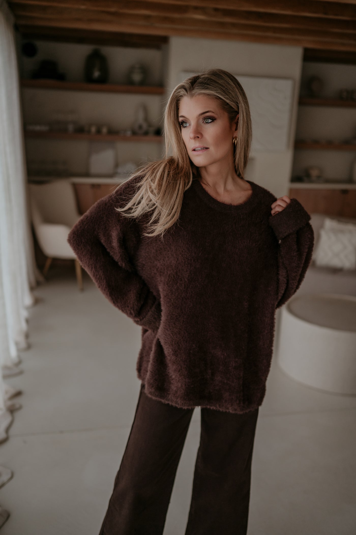 Leggero knit I Chocolate Brown