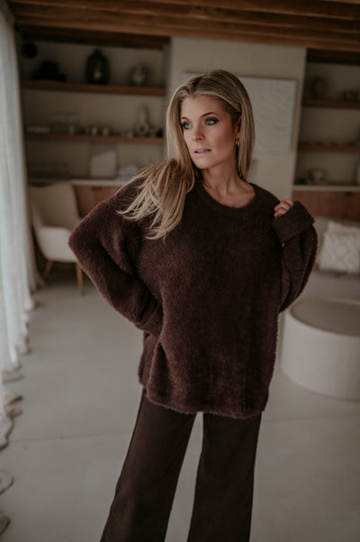 Leggero knit I Chocolate Brown