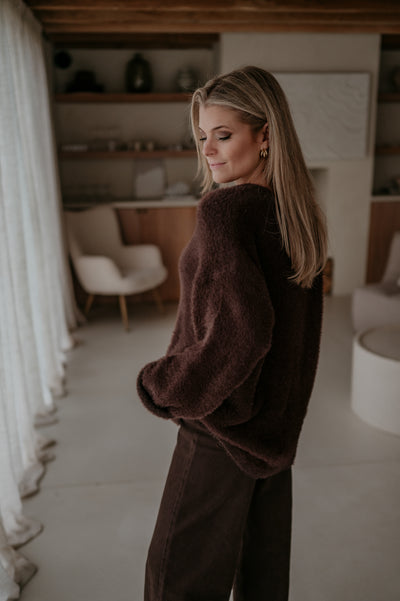 Leggero knit I Chocolate Brown