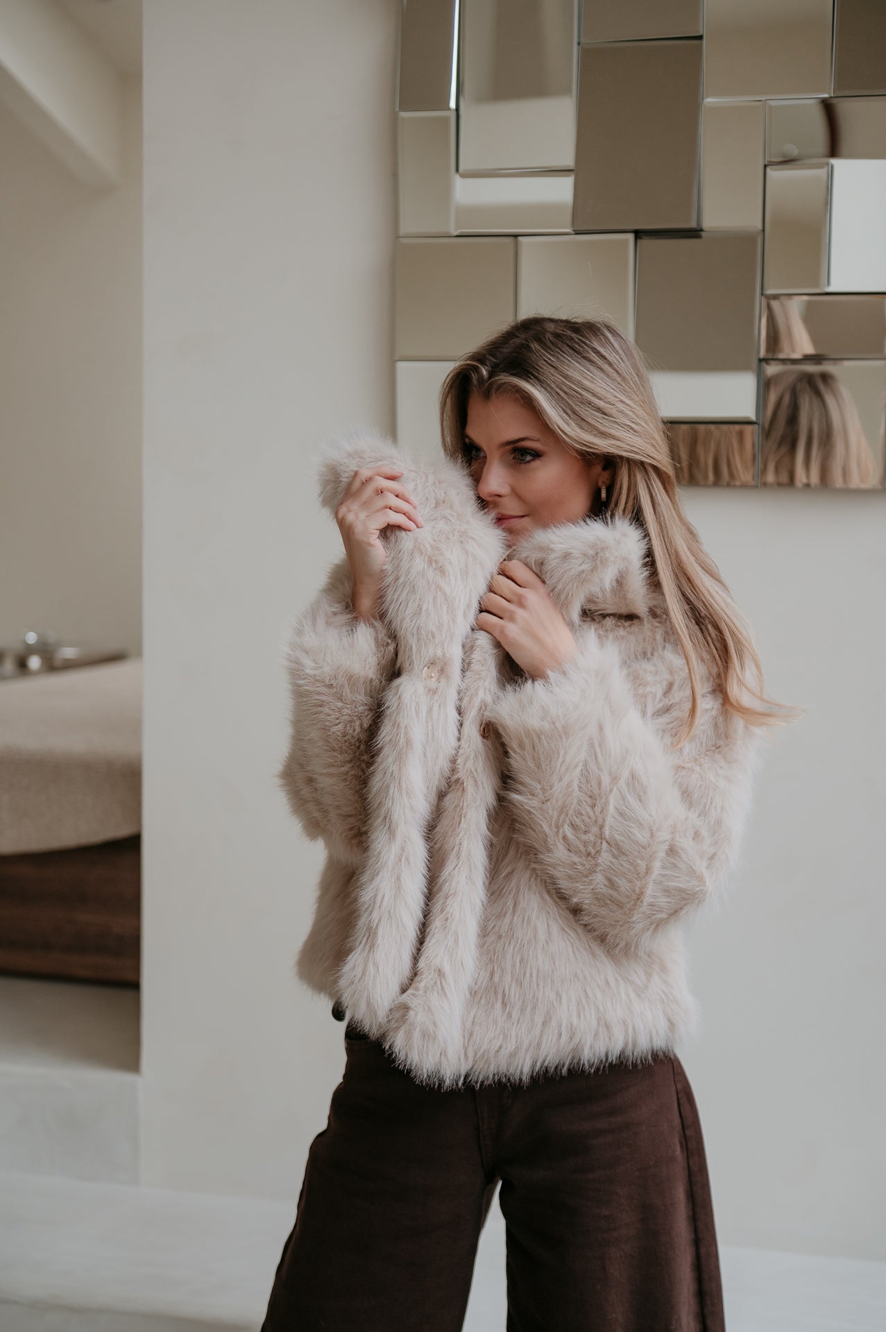 Belero jacket I Beige