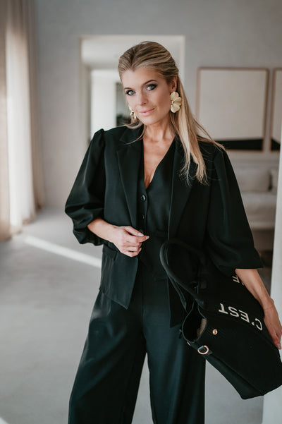 Ghette blazer I Black