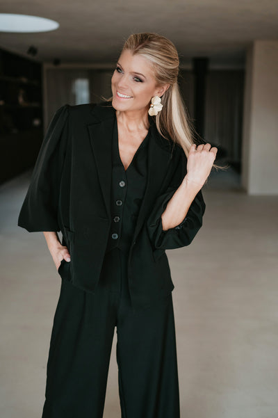 Ghette blazer I Black