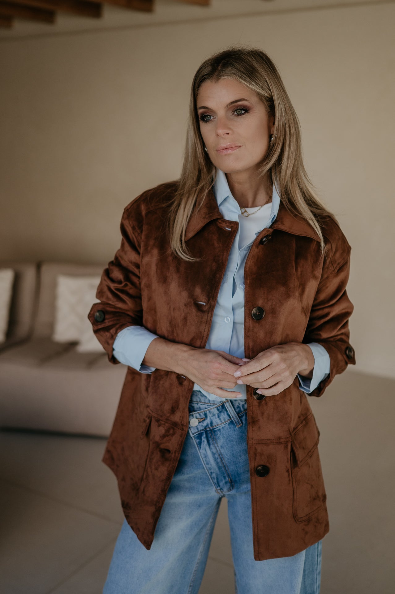 Presagio jacket I Chocolate Brown