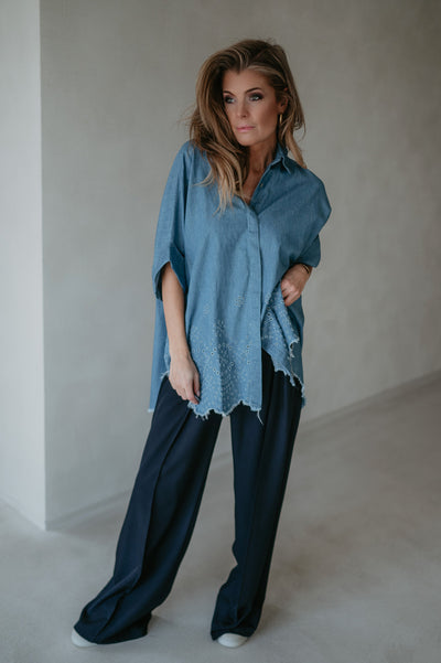 Scivola blouse I Blue