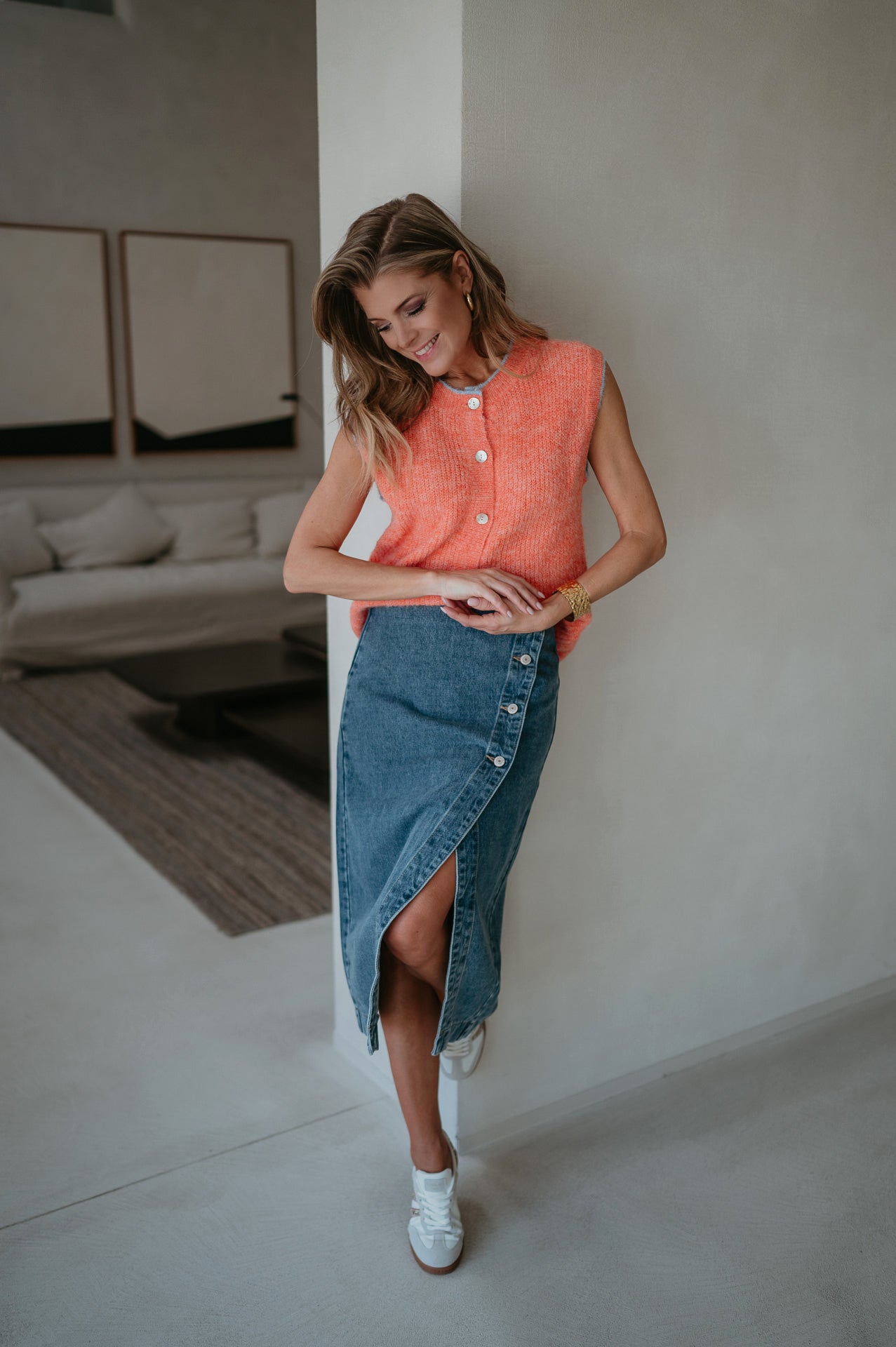 Segnare gilet I Orange