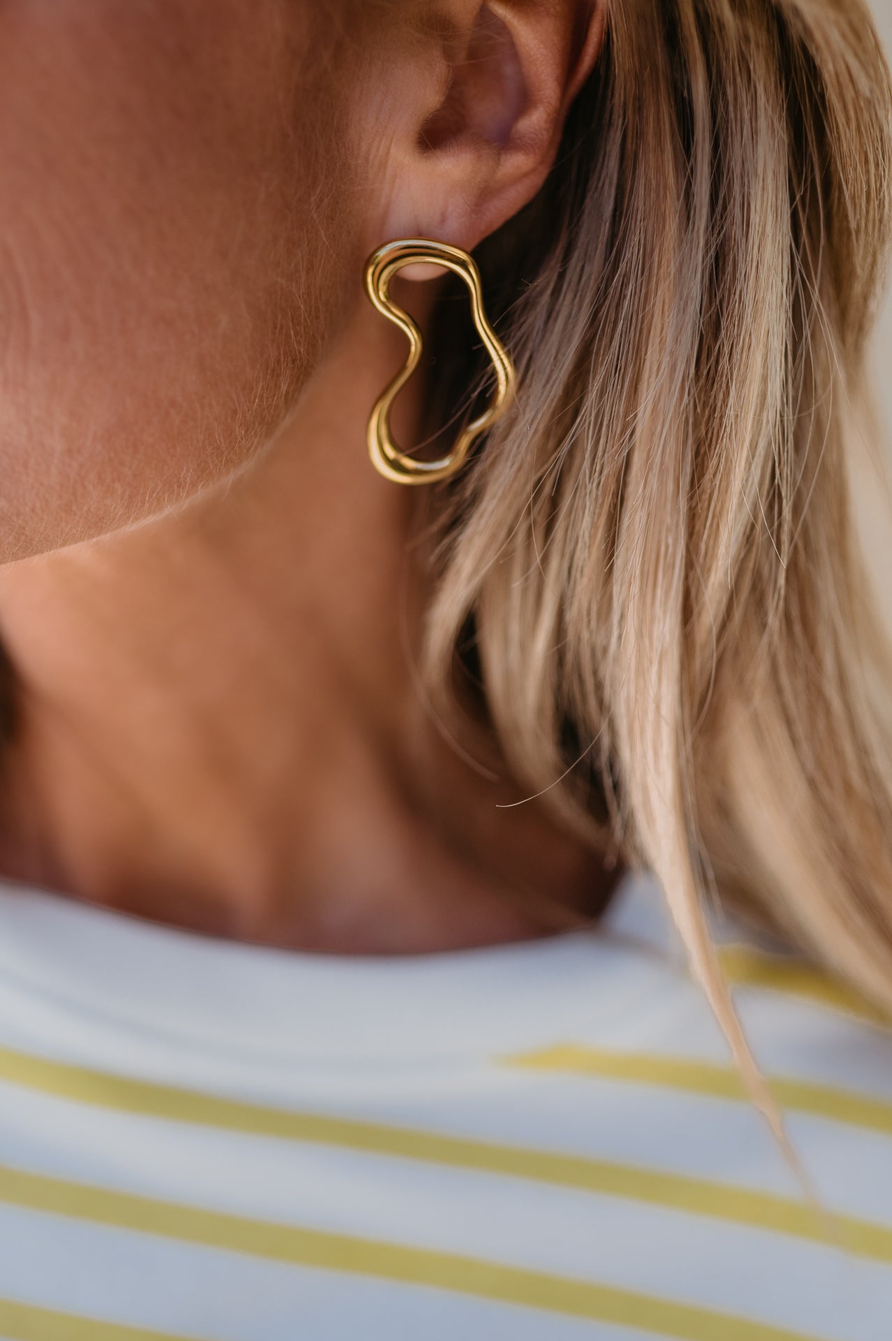 Fresco earrings I Gold