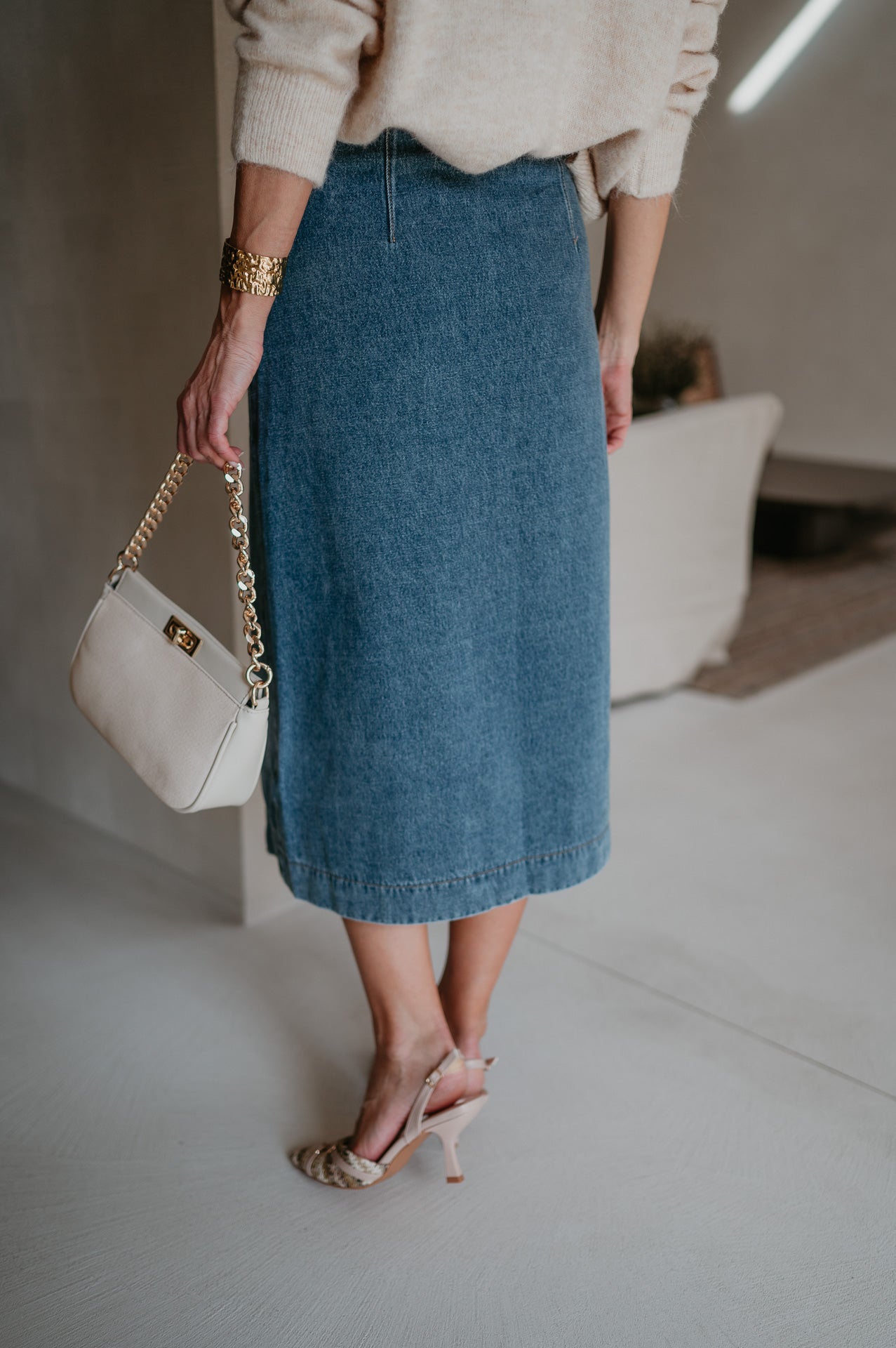 Mesto skirt I Blue