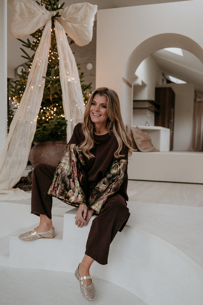 Occeli sweater I Chocolate Brown