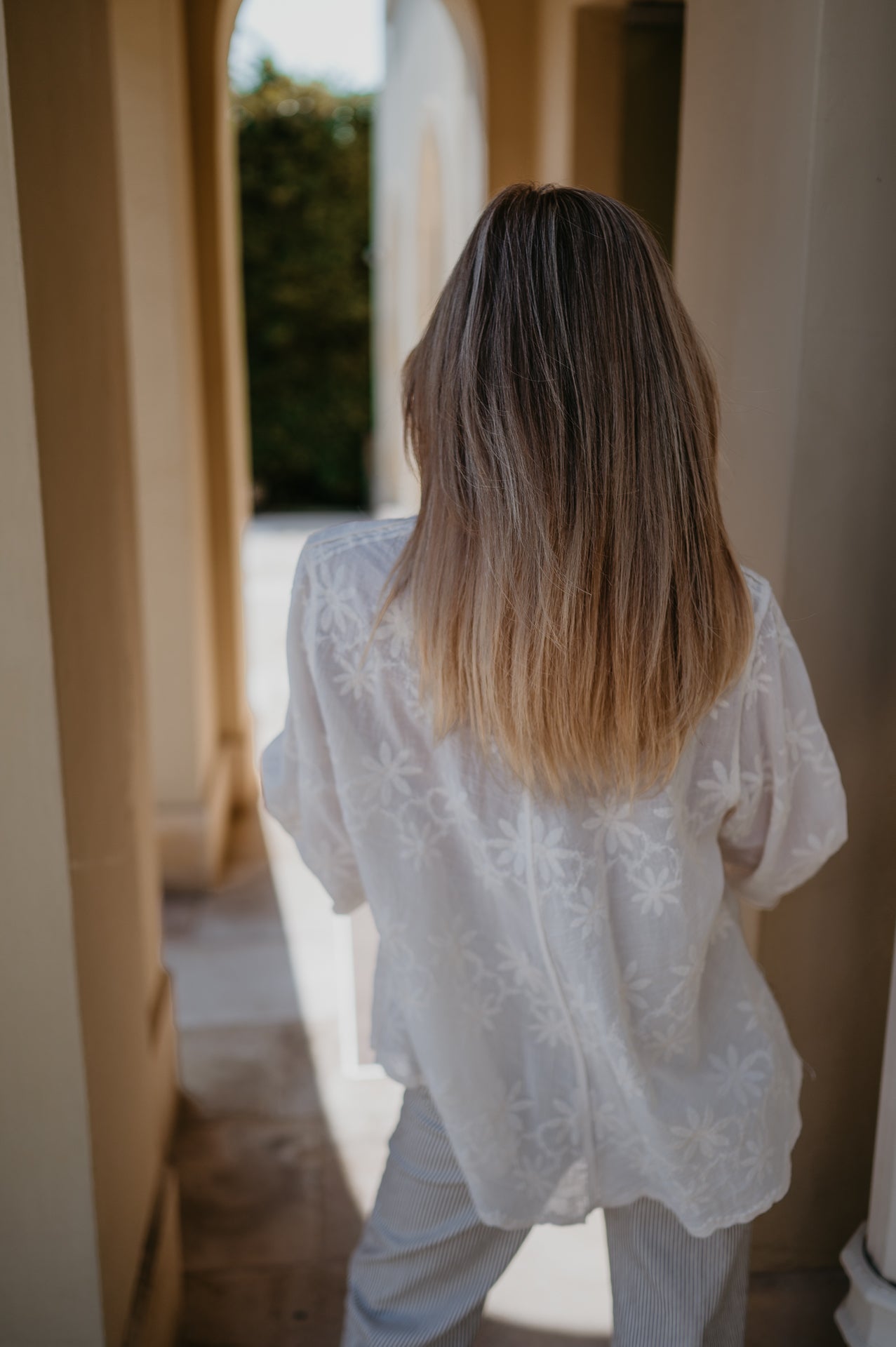 Scarno blouse I Beige