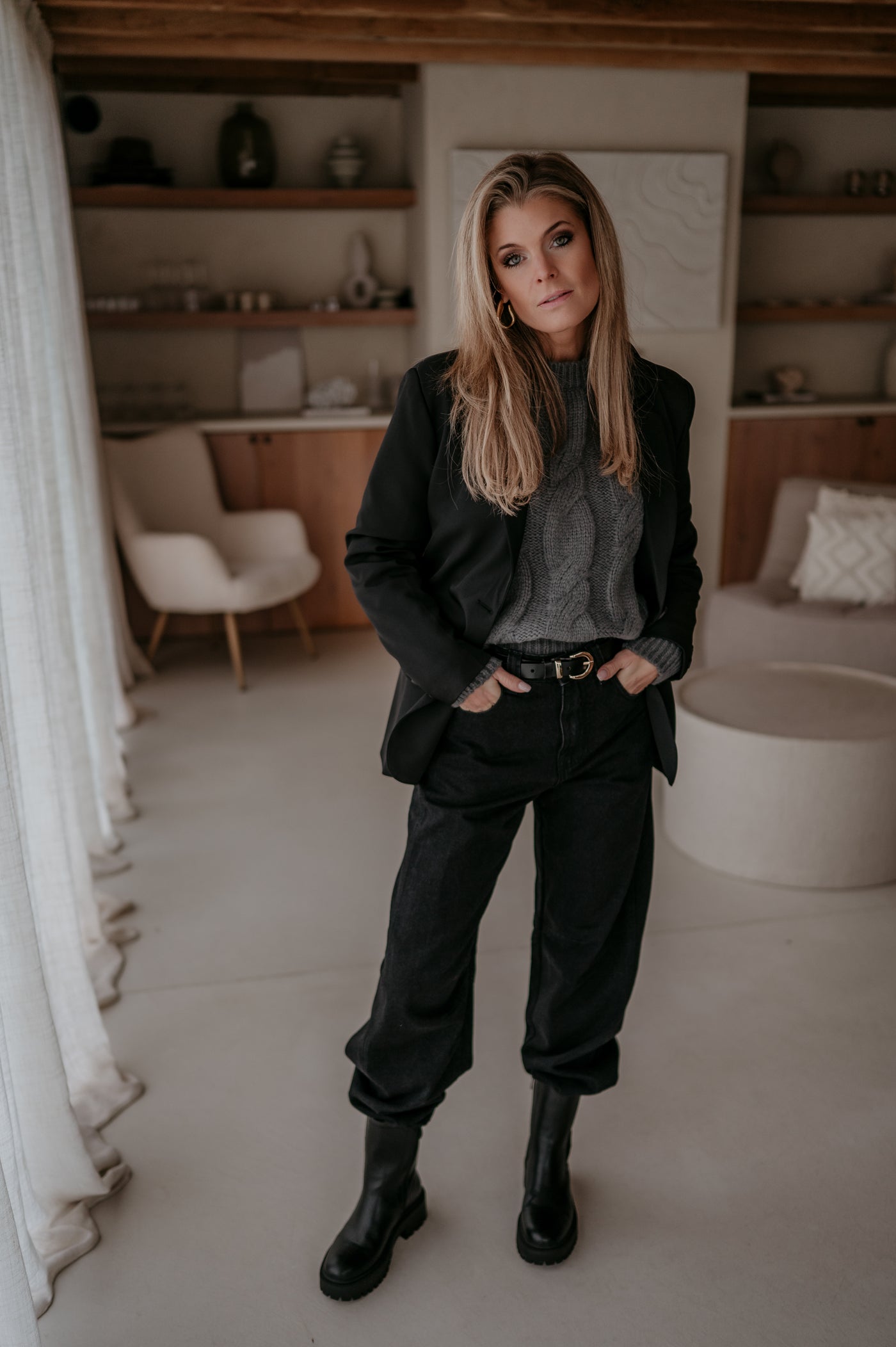 Urticante blazer I Black