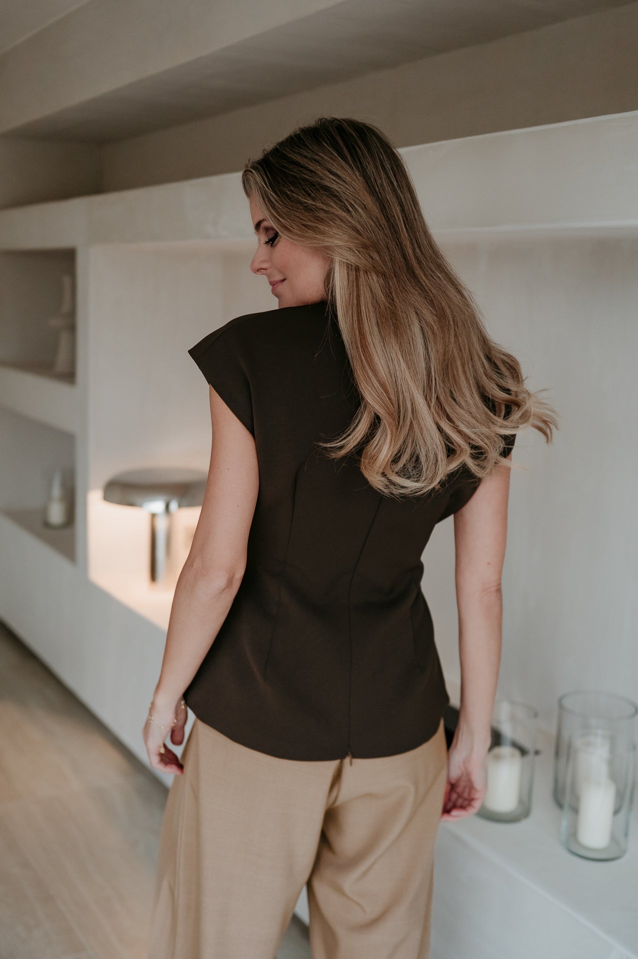 Drenare top I Chocolate Brown