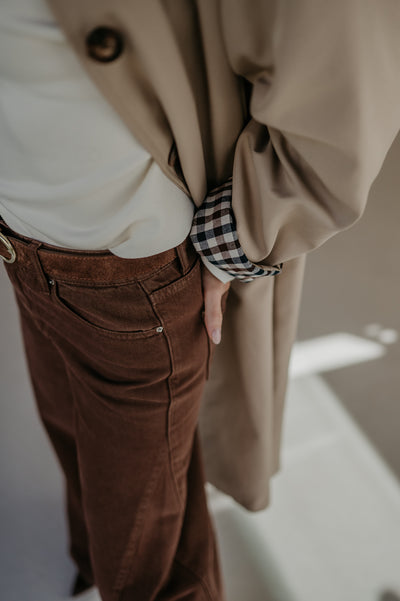 Diluvio coat I Beige