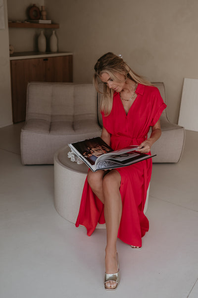 Carbone dress I Red