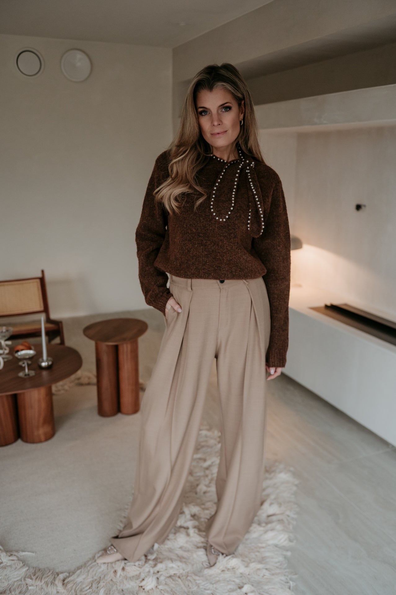 Madena knit I Chocolate Brown