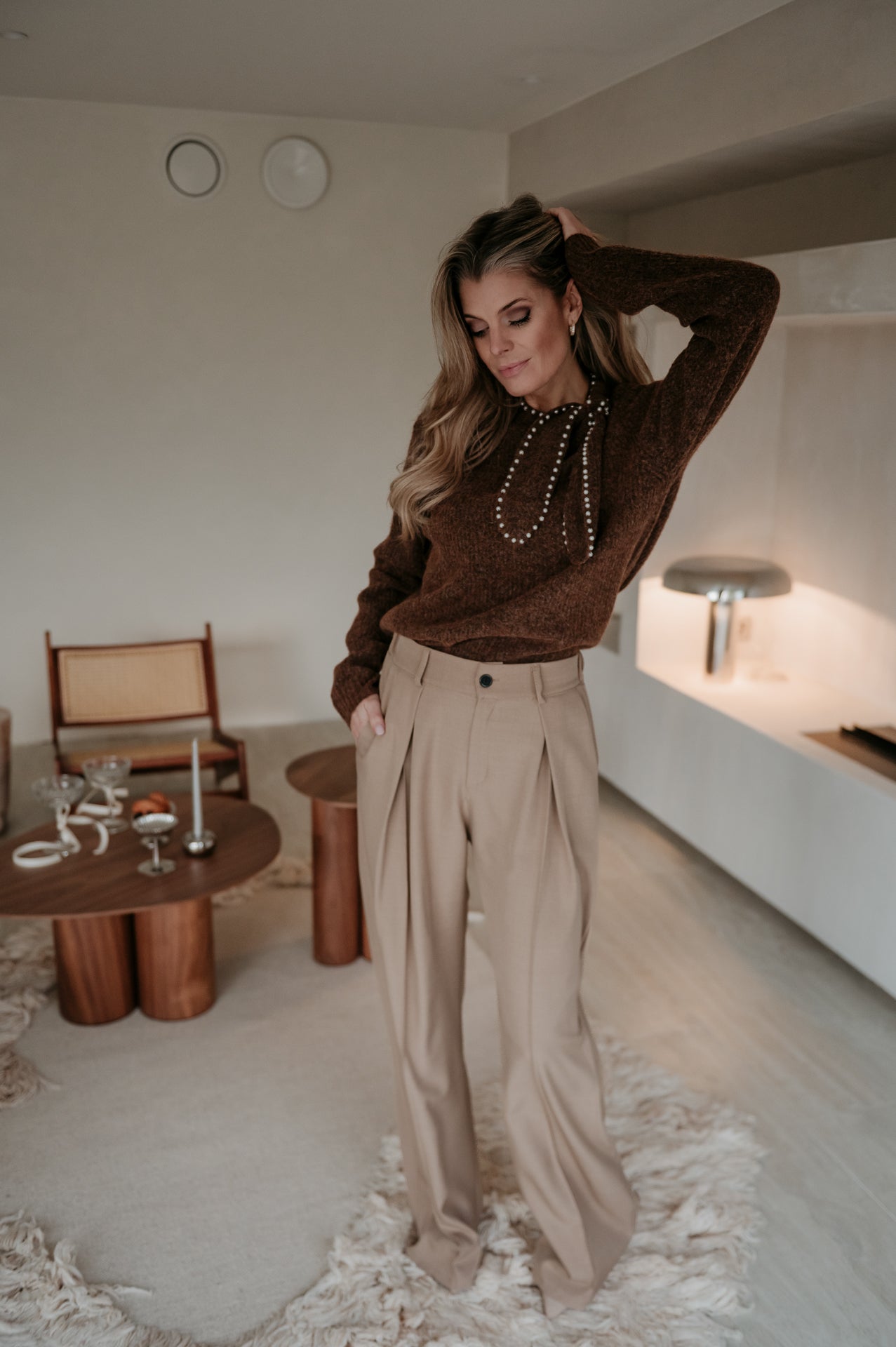 Madena knit I Chocolate Brown