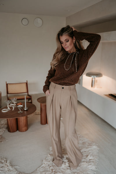 Madena knit I Chocolate Brown