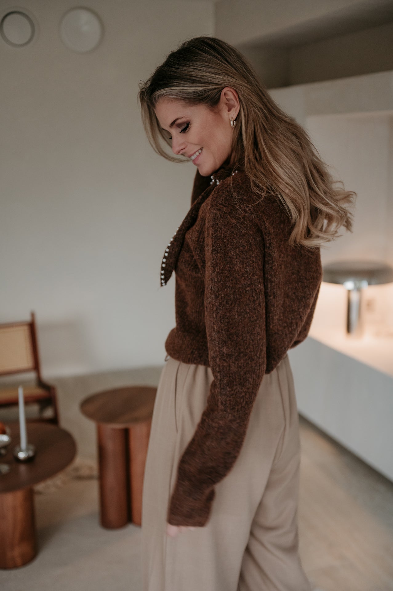 Madena knit I Chocolate Brown