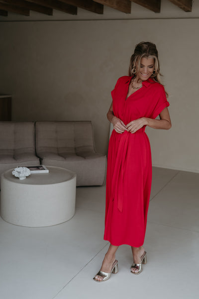 Carbone dress I Red