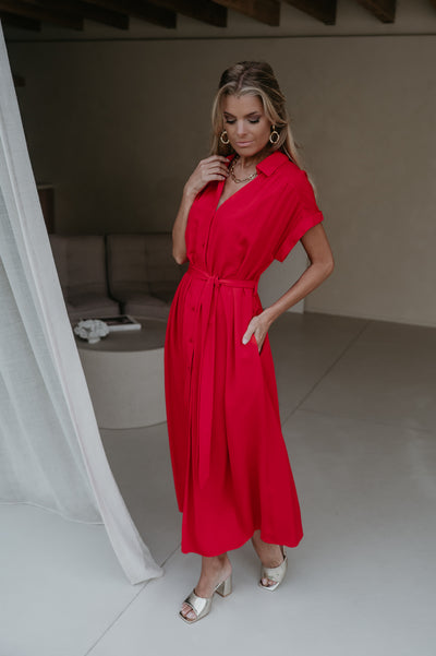 Carbone dress I Red