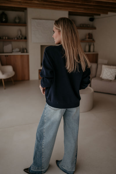 Effimero sweater I Navy Blue