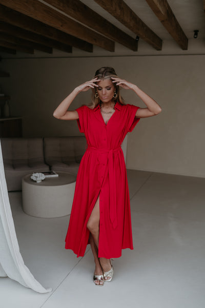 Carbone dress I Red